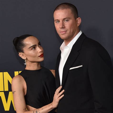 channing tatum frau|Channing Tatum Shares How Fiancée Zoë Kravitz Has。